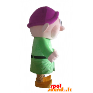 Dopey mascotte, de beroemde dwerg van Snow White - MASFR23522 - Mascottes september dwergen