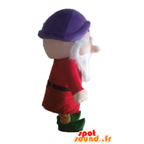 Grumpy Mascot beroemde dwerg van Snow White - MASFR23523 - Mascottes september dwergen