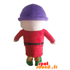 Grumpy Mascot beroemde dwerg van Snow White - MASFR23523 - Mascottes september dwergen