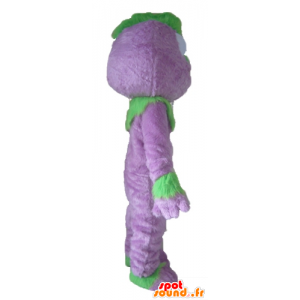 Purple and green mascot monster puppet - MASFR23527 - Mascots famous characters