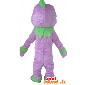 Viola e verde mascotte monster puppet - MASFR23527 - Famosi personaggi mascotte