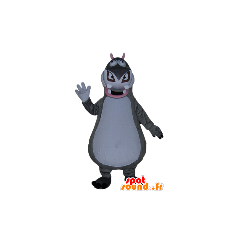 Gloria mascotte, ippopotamo cartone animato Madagascar - MASFR23528 - Ippopotamo mascotte