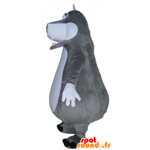 Mascotte de Gloria, l'hippopotame du dessin animé Madagascar - MASFR23528 - Mascottes Hippopotame