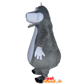 Gloria mascot, hippopotamus cartoon Madagascar - MASFR23528 - Mascots hippopotamus