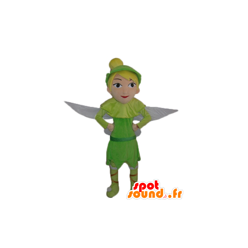 Mascot Tinkerbell, bruisende tekening Peter Pan's - MASFR23529 - Fairy Mascottes