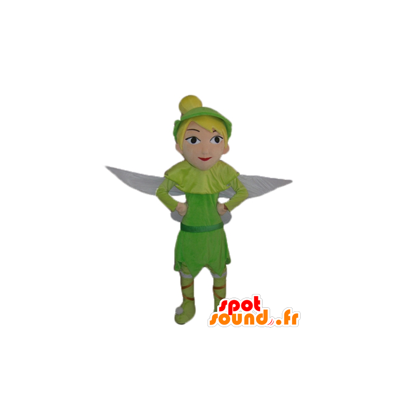 Mascotte de la fée clochette, du dessin animé Peter Pan - MASFR23529 - Mascottes Fée