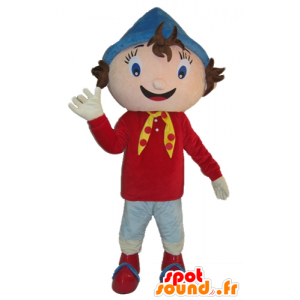 Noddy mascote, personagem de desenho animado famosa - MASFR23530 - Celebridades Mascotes