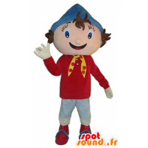 Noddy μασκότ, διάσημο χαρακτήρα κινουμένων σχεδίων - MASFR23530 - διασημότητες Μασκότ