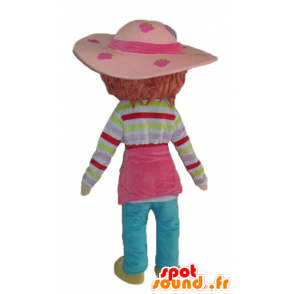 Charlotte mascotte Fragola, figlia del famoso cartone animato - MASFR23531 - Famosi personaggi mascotte