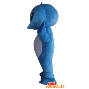 Stitch maskot, den blå alien av Lilo og Stitch - MASFR23532 - kjendiser Maskoter