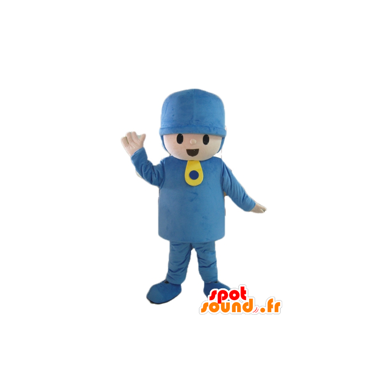 Boy mascot, Lego, in blue outfit - MASFR23535 - Mascots boys and girls Boy mascot, Lego, in blue outfit - MASFR23535 - Mascots boys and girls