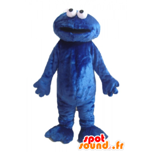 Mascotte de Grover, célèbre monstre bleu de Sésame street - MASFR23537 - Mascottes Personnages célèbres