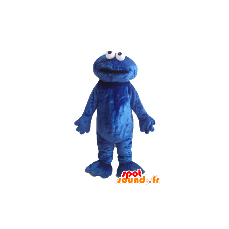 Mascotte de Grover, célèbre monstre bleu de Sésame street - MASFR23537 - Mascottes Personnages célèbres