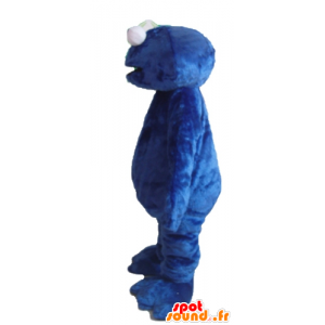 Mascot Grover beroemde Blue Monster Sesamstraat - MASFR23537 - Celebrities Mascottes