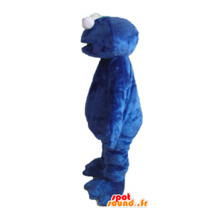 Mascot Grover famoso Blue monstro Sesame Street - MASFR23537 - Celebridades Mascotes