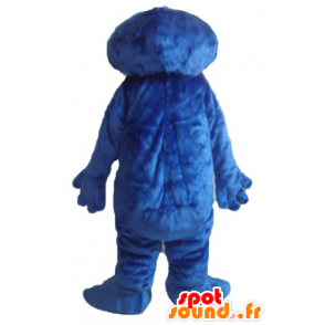 Mascot Grover beroemde Blue Monster Sesamstraat - MASFR23537 - Celebrities Mascottes