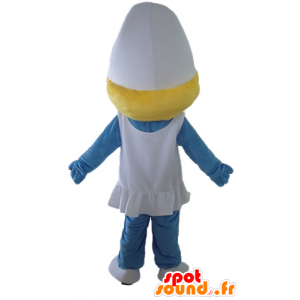 Smurfette mascote, filha de Vila Smurf - MASFR23538 - Mascottes Les Schtroumpf