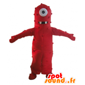 Mascot cíclope exóticas, gigante roja y divertido - MASFR23546 - Mascotas sin clasificar