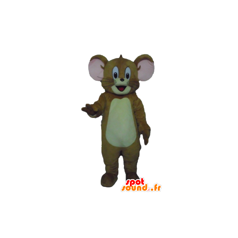 Jerry mascot, the famous brown mouse Looney Tunes - MASFR23552 - Mascots Tom and Jerry