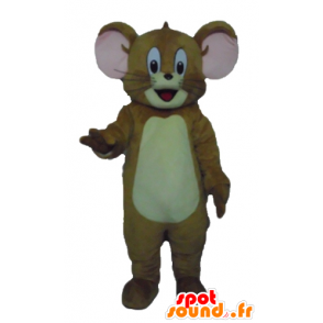 Jerry mascot, the famous brown mouse Looney Tunes - MASFR23552 - Mascots Tom and Jerry