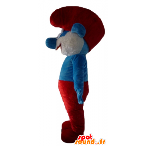Papa Smurf mascot, famous cartoon character - MASFR23553 - Mascots the Smurf