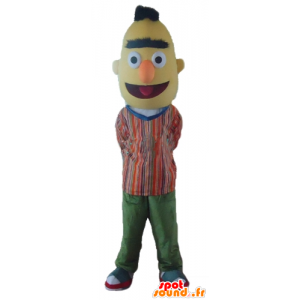 Maskot Bart, den berømte gule marionet Sesame Street -