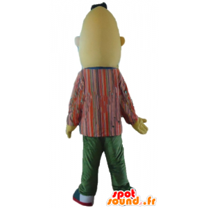 Mascotte de Bart, la célèbre marionnette jaune de Rue Sésame - MASFR23560 - Mascottes 1 rue sesame Elmo