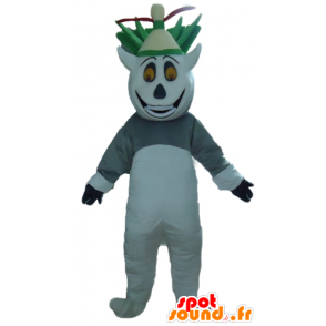 Lemur mascot cartoon Madagascar - MASFR23562 - Mascots famous characters