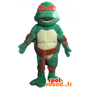 Mascot Raphael, de beroemde ninja schildpad rode hoofdband - MASFR23565 - Celebrities Mascottes