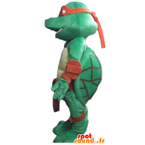 Mascot Raphael, den berømte ninja turtle rødt pannebånd - MASFR23565 - kjendiser Maskoter