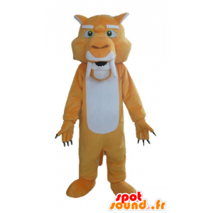 Mascotte de Diego, célèbre tigre dans l'Âge de glace - MASFR23576 - Mascottes Personnages célèbres