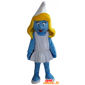 Smurfin mascotte, de beroemde komische Smurfen - MASFR23583 - Mascottes Les Schtroumpf