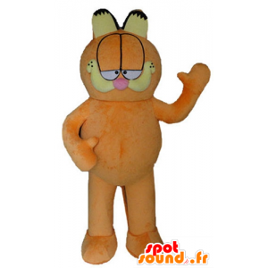 Mascot Garfield, den berømte tegneserie oransje katt - MASFR23584 - Garfield Maskoter
