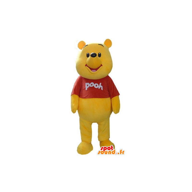 Winnie the Pooh maskot, berömd tecknad gul björn - Spotsound
