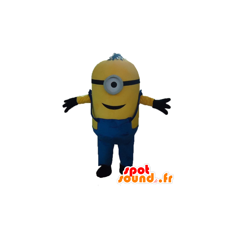 Mascotte de Minion, célèbre personnage jaune de dessin animé - MASFR23586 - Mascottes Personnages célèbres