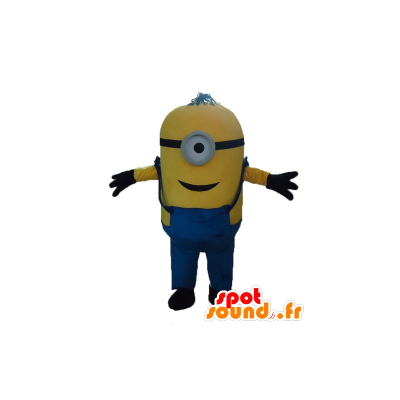 Minion mascot, famous yellow cartoon character - MASFR23586 - Mascots famous characters