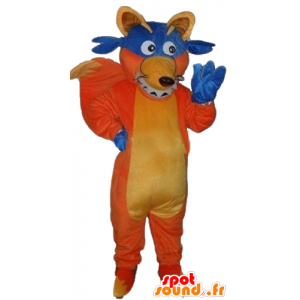 Mascot Swiper a raposa famoso Dora the Explorer - MASFR23588 - Dora e Diego Mascotes