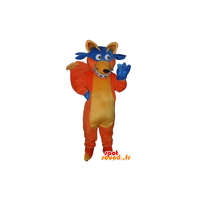 Mascot Chipeur den berömda räven av Dora the Explorer -