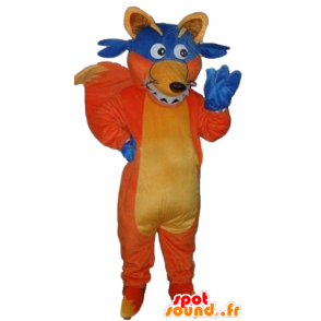 Mascot Chipeur den berömda räven av Dora the Explorer -