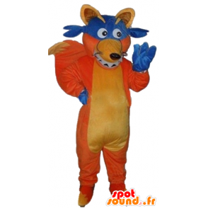 Mascot Swiper a raposa famoso Dora the Explorer - MASFR23588 - Dora e Diego Mascotes