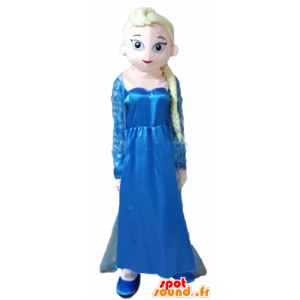 Mascotte d'Elsa, célèbre princesse des neiges de Disney - MASFR23589 - Mascottes Personnages célèbres