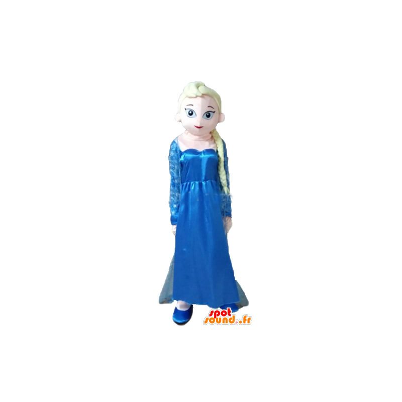 Mascot Elsa, kuuluisa prinsessa Disney Snow - MASFR23589 - julkkikset Maskotteja