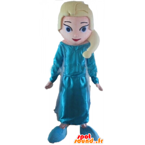 Mascot Elsa, berømt Disney-prinsesse - Spotsound maskot kostume