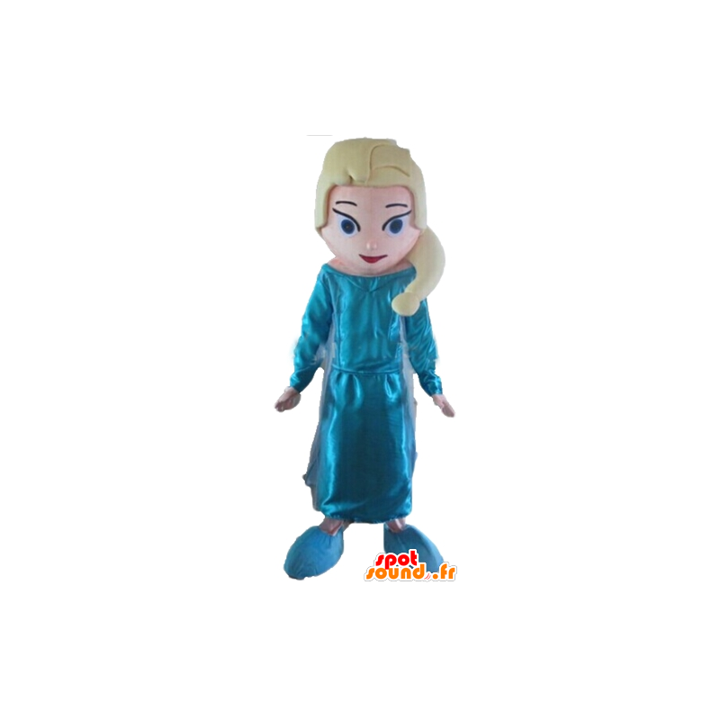 Mascot Elsa, kuuluisa prinsessa Disney Snow - MASFR23590 - julkkikset Maskotteja