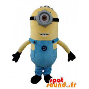 Minion mascot, famous yellow cartoon character - MASFR23592 - Mascots famous characters