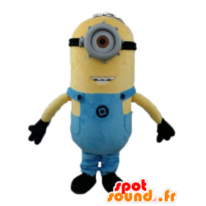 Minion maskot, berömd gul seriefigur - Spotsound maskot