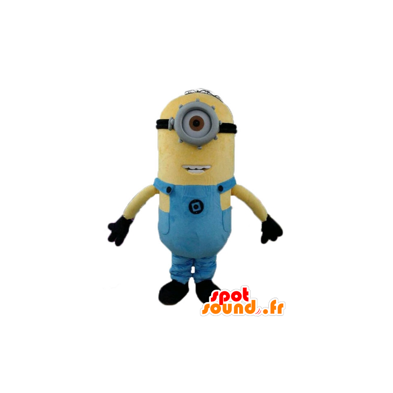 Minion mascot, famous yellow cartoon character - MASFR23592 - Mascots famous characters