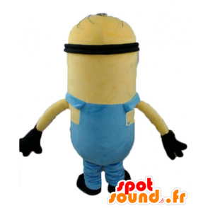 Minion maskot, berømt gul tegneseriefigur - Spotsound maskot