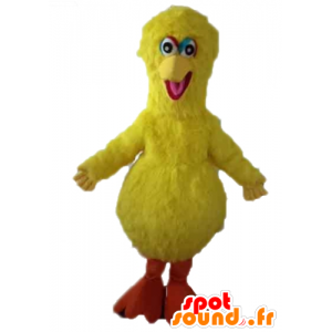 Big bird mascotte, beroemde gele vogel uit Sesamstraat - MASFR23595 - Celebrities Mascottes