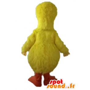 Mascot Gran pájaro, pájaro amarillo famosa Plaza Sésamo - MASFR23595 - Personajes famosos de mascotas